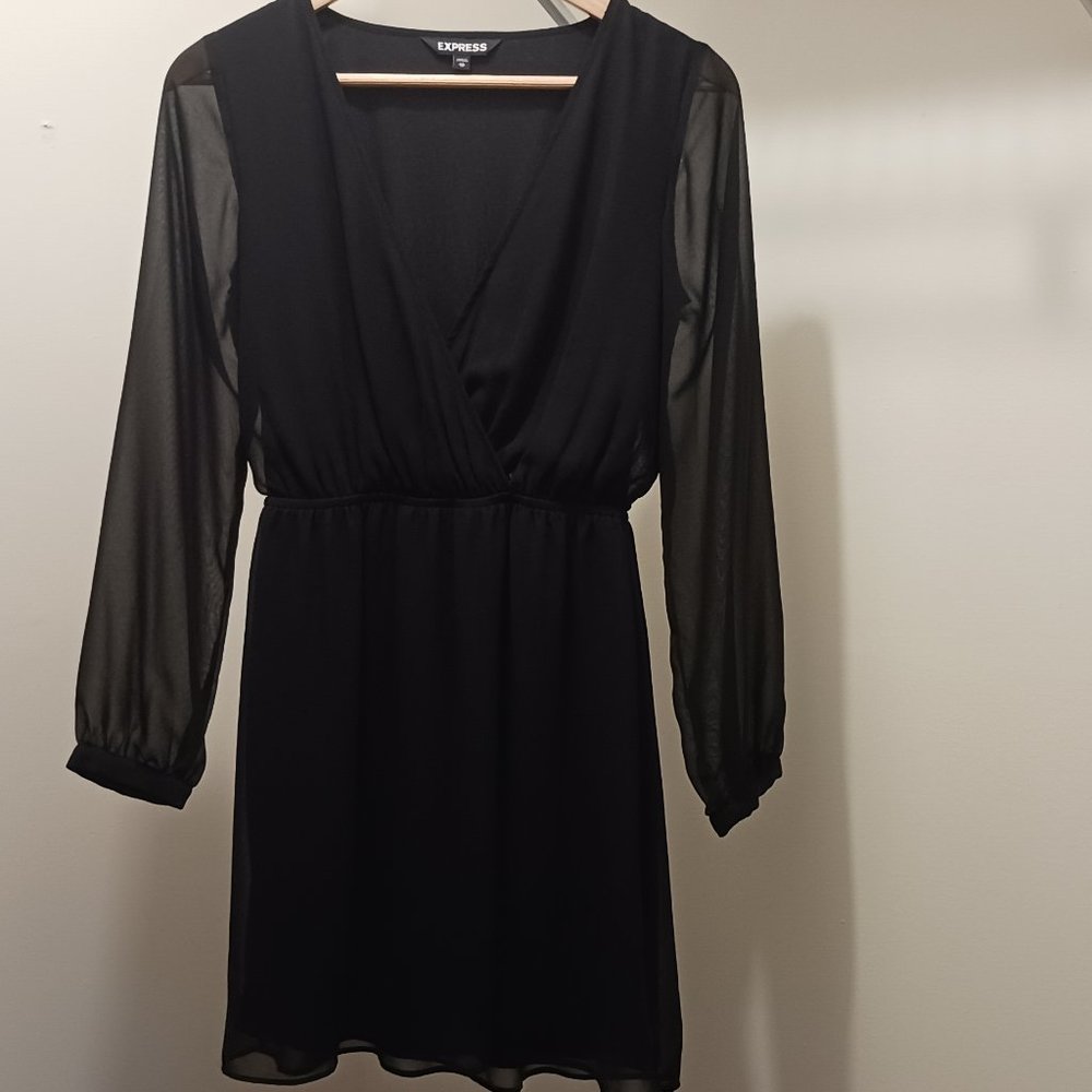 Express Black Dress, XS
